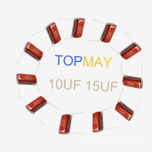 Condensador de película de poliéster metalizado popular de Topmay 2016 Mkt-Cl21 6.8UF 5% 100V